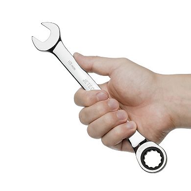 Jetech 18mm Ratcheting Combination Wrench, Metric
