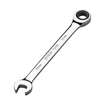 Jetech 11mm Ratcheting Combination Wrench, Metric