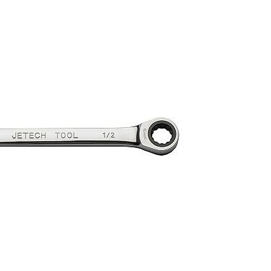 Jetech 1/2 Inch Ratcheting Combination Wrench, SAE