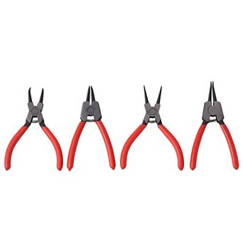 MAXPOWER Snap Ring Pliers Set, 5 Inch, 4 pc
