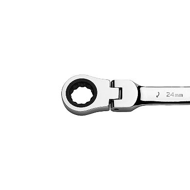 Jetech 24mm Flexible Head Gear Wrench, Metric
