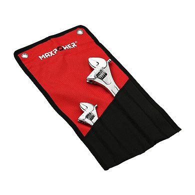 MAXPOWER Adjustable Wrench Set (6in, 10in), CR-V, 2PCS