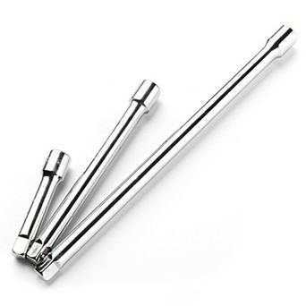 MAXPOWER 3/8 Inch Drive Socket Extension Bar Set (3 in 6 in 10in), 3 pc