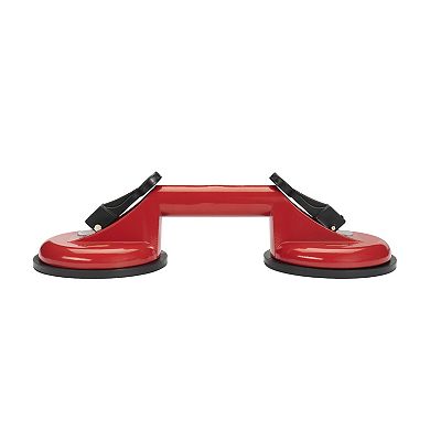 MAXPOWER Double Claw Aluminum Alloy Vacuum Glass Lifter, 2 Pack