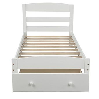 Merax Platform Bed with Storage Drawer