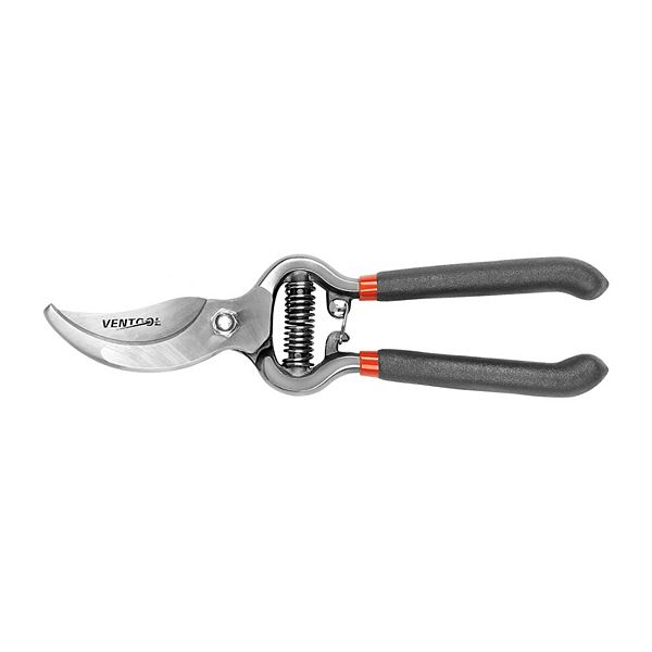 Ventool 8" Sharp Bypass Pruning Shears, Heavyduty Hand Pruners