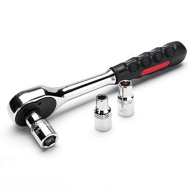 MAXPOWER 1/4 Inch Drive Socket Wrench Set (3/16in - 9/16in), SAE, 11PCS
