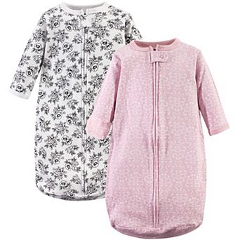 Infant Girl Cotton Long-sleeve Wearable Sleeping Bag, Sack, Blanket, Toile, 3-9 Months