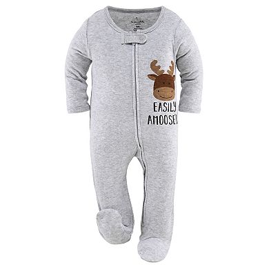 The Peanutshell Baby Sleep N Play Footed Pajamas For Boys Or Girls, 3 Pack