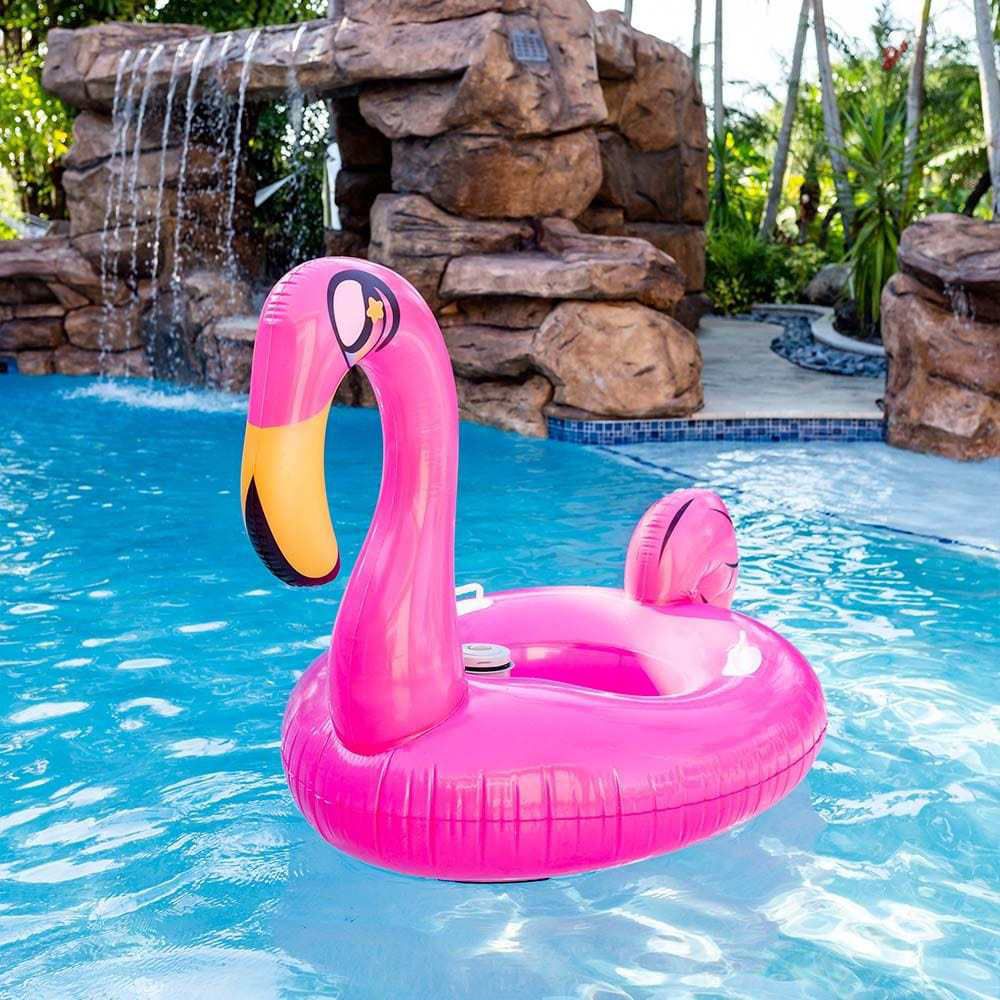 Tube Runner Motorized Flamingo Pool Float Special Edition