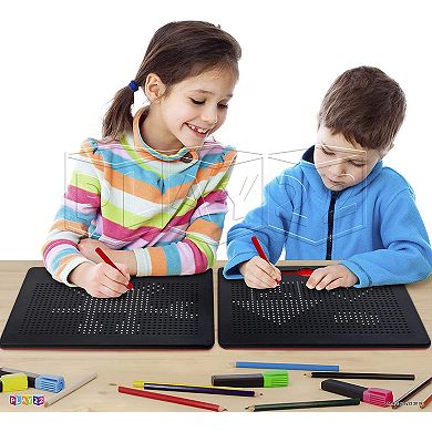 Magnetic Drawing Board - STEM Educational Learning ABC Letters Kids Drawing Board - Writing Board for Kids Erasable - Magnetic Doodle Board - Includes A Pen - Best Gift For Kids (Drawing Board)