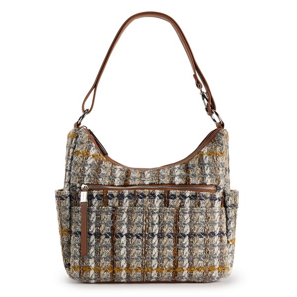 Rosetti Drew Convertible Coho Handbag - Plaid