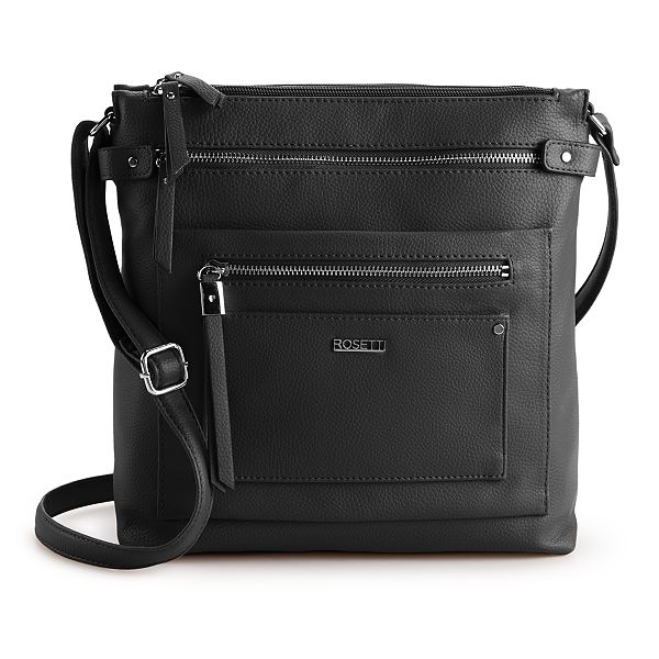 Rosetti Zoya Large Crossbody Bag - Black