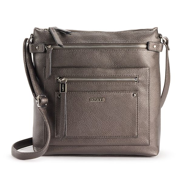 Rosetti Zoya Large Crossbody Bag - Pewter