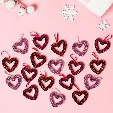 Northlight Shimmering Heart Valentine's Day Wall Decor 18-piece Set