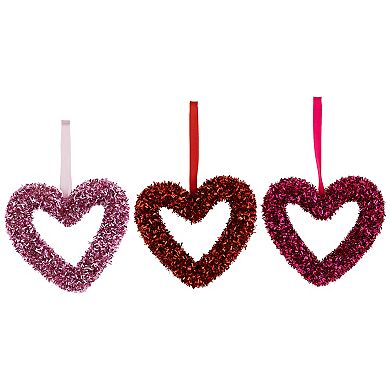 Northlight Shimmering Heart Valentine's Day Wall Decor 18-piece Set
