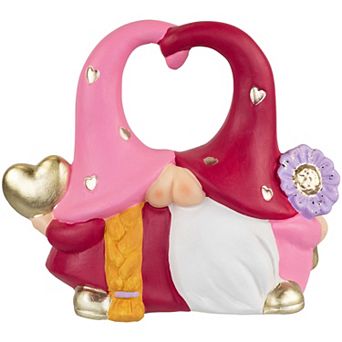 Northlight Kissing Gnomes Valentine's Day Statue Table Decor