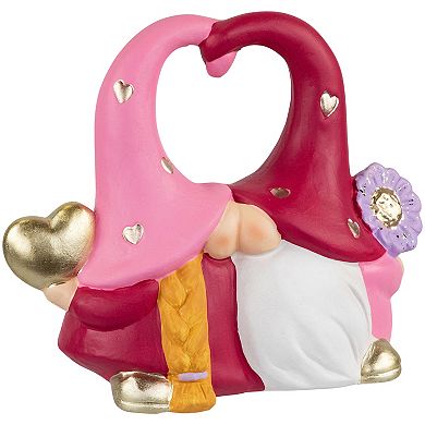 Northlight Kissing Gnomes Valentine's Day Statue Table Decor