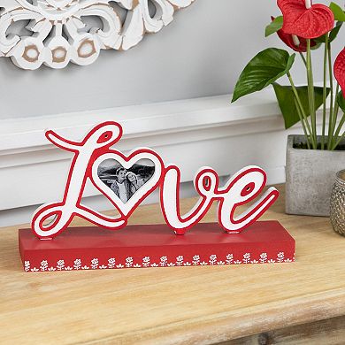 Northlight Love Photo Frame Valentine's Day Table Decor