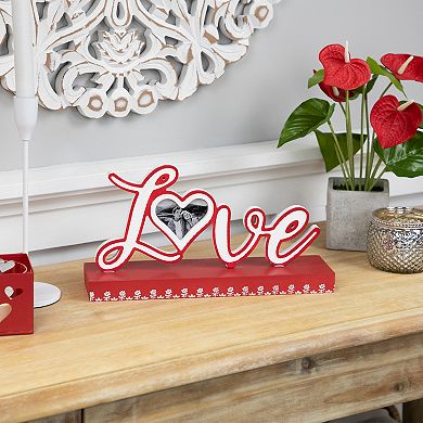 Northlight Love Photo Frame Valentine's Day Table Decor
