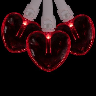 Northlight 20-Piece LED Red Mini Hearts Valentine's Day String Light Decor