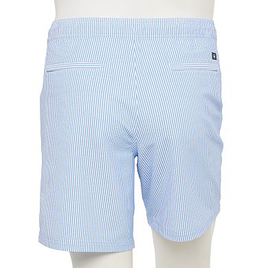 Big & Tall Dockers® 9-in. Laguna Seersucker Swim Trunks