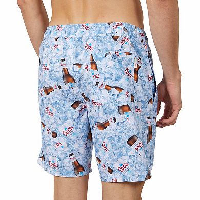 Big & Tall Coors Light 9-in. Swim Trunks