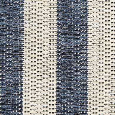 Sonoma Goods For Life® Cabanna Stripe Indoor/Outdoor Accent + Area Rugs 