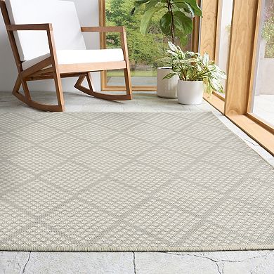 Sonoma Goods For Life® Dotted Diamond Indoor/Outdoor Area Rugs