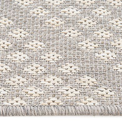 Sonoma Goods For Life® Dotted Diamond Indoor/Outdoor Area Rugs