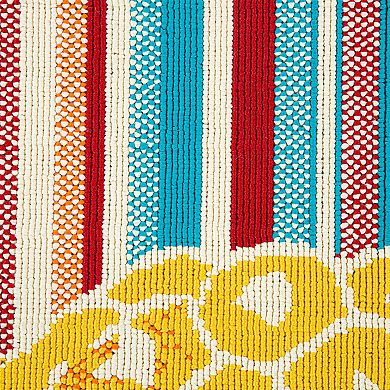 Sonoma Goods For Life® Pineapple Stripe Indoor/Outdoor Area Rugs