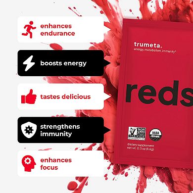 TRUMETA Reds Superfood Supplement - 30 Day Supply