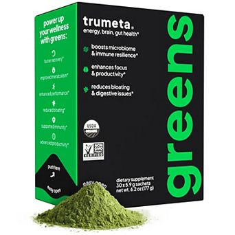 TRUMETA Greens Superfood Supplement - 30 Day Supply