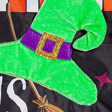 Evergreen Enterprises Hocus Pocus Time Garden Applique Flag