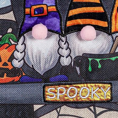 Evergreen Enterprises Spooky Truck Garden Burlap Flag