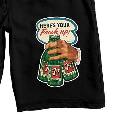 Men's 7UP Here's Your Fresh Pajama Shorts