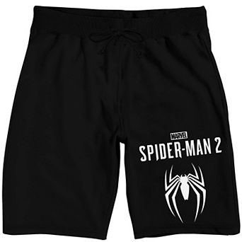 Men's Marvel Spider-Man 2 Game Logo Pajama Shorts