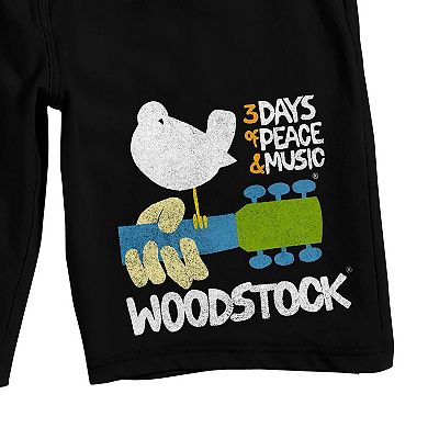 Men's Woodstock Logo Pajama Shorts