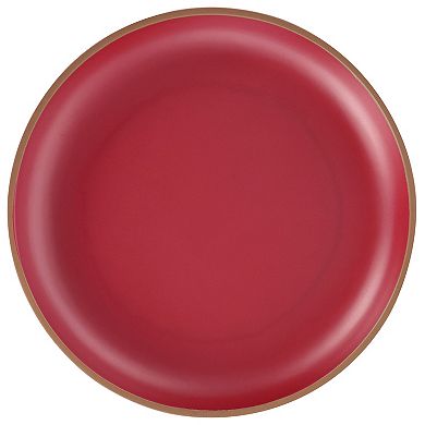 Gibson Home Rockabye 4 Piece Melamine Dinner Plate Set