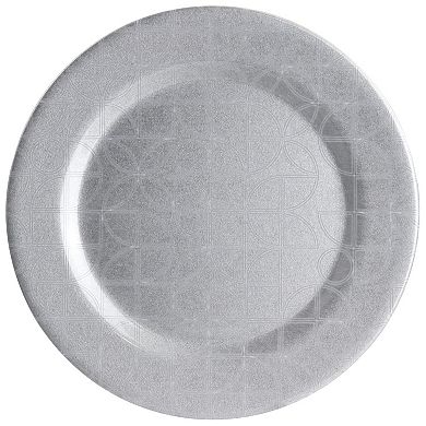 Laurie Gates California Designs Summer Bloom 12 Piece Melamine Dinnerware Set