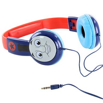 Thomas and Friends Kid-Safe Headphones in Blue and Red