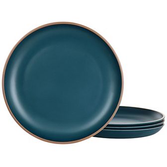 Gibson Home Rockabye 4 pc Melamine Dinner Plate Set