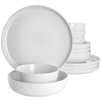 Gibson Home Avisala 12 pc Fine Ceramic Dinnerware Set