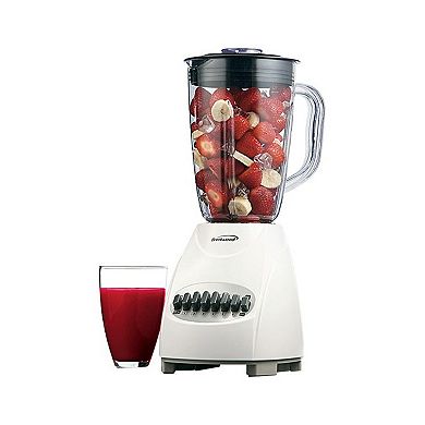 Brentwood 12 Speed Blender with Plastic Jar