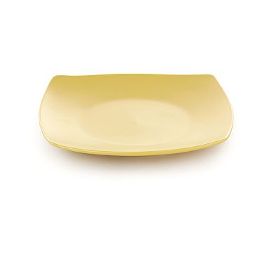 Gibson Home Zen Buffetware 12 Piece Square Fine Ceramic Dinnerware Set