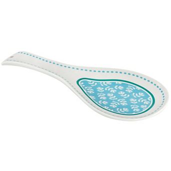 Gibson Home Village Vines Fine Ceramic Spoon Rest