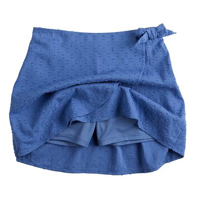 Girls 6-20 SO® Pull-On Wrap Skort in Regular & Plus Size