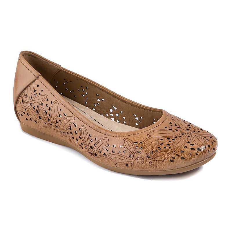 UPC 825443306379 product image for Baretraps Mariah Women's Flats, Size: 9.5, Caramel | upcitemdb.com