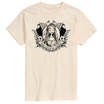 Men's Corpse Bride Crows Graphic Tee