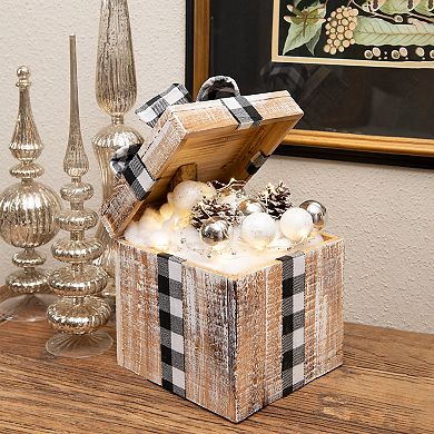Studio 66 Holiday Treasures Lighting Box Floor Decor